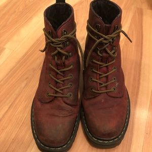 Vintage Oxblood Dr. Martens
